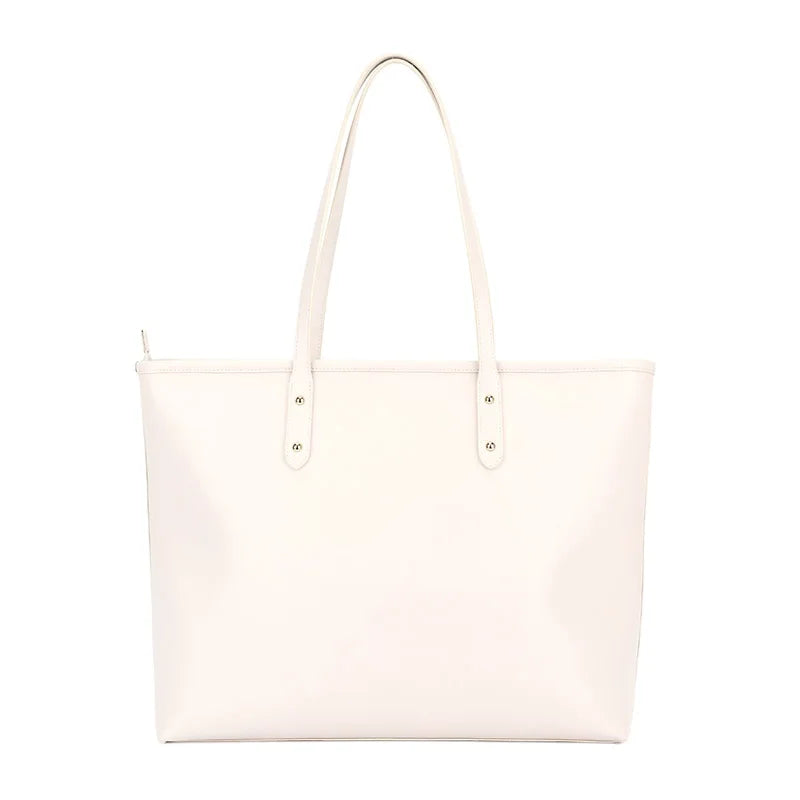 Modern Fashion Hanging Shoulder Women Shoulder Tote Bags Shopping Tote Hand Bag PU Oem Genuine Leather Women Ladies Zipper