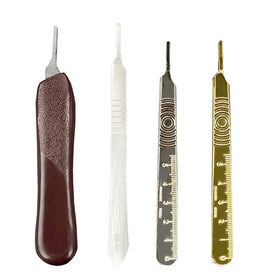 Surgical Knife Handle Fixing Handle for Carving Cutting Sculpting Repairing Lab Practicing Cutting Surgical Scalpel Blade Handle