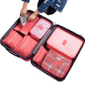 Factory 7PCS Packing Cubes for Suitcases Compression Organizer Storage Bags for Travel Luggage Packing Organizers Set for Women