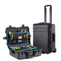 Durable Hard Plastic Tool Box Tool Case for Screwdriver Wrench Collection and Repair Kit Storage