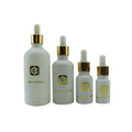 5ml 10ml 15ml 20ml 30ml 50ml 100ml White Frosted Screen Printed Glass Dropper Bottles for Eye Drops with Carton