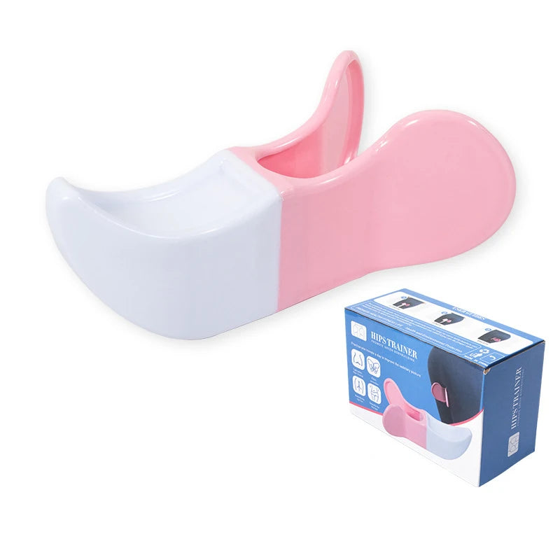 2023 Hot Sale Women Hip Trainer Pelvic Floor Muscle Lift Postpartum Fitness Hip Clip Trainer Peach Hip Trainer