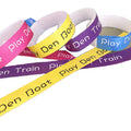 Custom Logo Printed Bracelet Waterproof Paper Tyvek Wristbands for Event Party Supplies