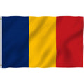 Promotional Product Hot Sale Double Side 3x5ft 100%polyester Banderas De Paises Outdoor Decoration Custom Chad Chadian Flag