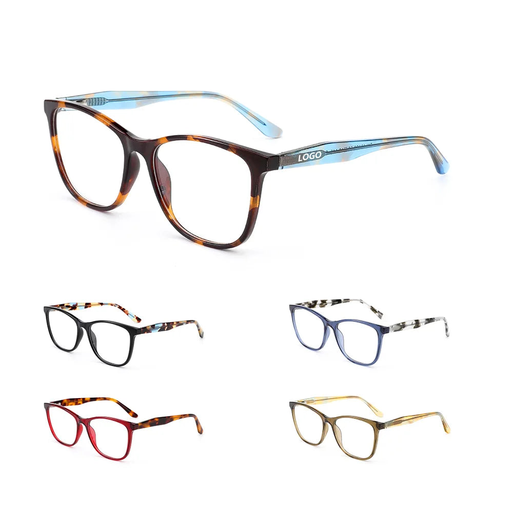 2025 Latest Design Ultra Light Thin Acetate Eyeglasses Frame Cheap Fashion Optical Frame Factory Directly Selling Mypoia Glasses