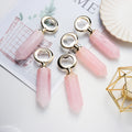 Natural Crystal Quartz Bottle Openers Rose Quartz Bottle Openers Crystal Bottle Opener