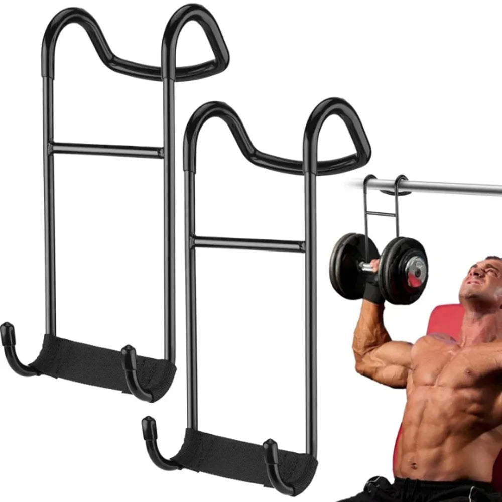 Get-Fit Home Training Multi-Functional Single Strap Dumbbell Hanger Steel Fitness Kettlebell for Strength Exercise Back Training