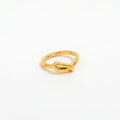 Fenny 18K Gold Plated Wholesale Waterproof&No Fade Delicate Statement Sweety Knot Stainless Steel Finger Ring Trend for Women