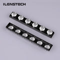 Daul Angle Led Lens 20x55 Degree Optical Led Light Lens Pmma Decoration Lamps