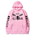 Fitspi Autumn Winter Japanese Anime Printed Hoodies Oversize Custom Sweatshirt Plus Size Printing Pullover Wholesale