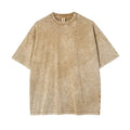 New Rightdo Acid Washed Oversized Vintage T Shirts 250GSM 100% Cotton Sun Faded T-Shirts Oversized in Blank Custom Available