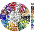 E104 1000pcs/Bag Diamond Painting Accessories Square Rhinestones for Makeup Diamond Art Accessories Tools Diamond Painting Beads
