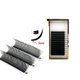 Qingdao Handmade 5D 3D 4DW 6D Wire Eyelash Extensions with Korea PBT Fiber for Beauty Salon Use