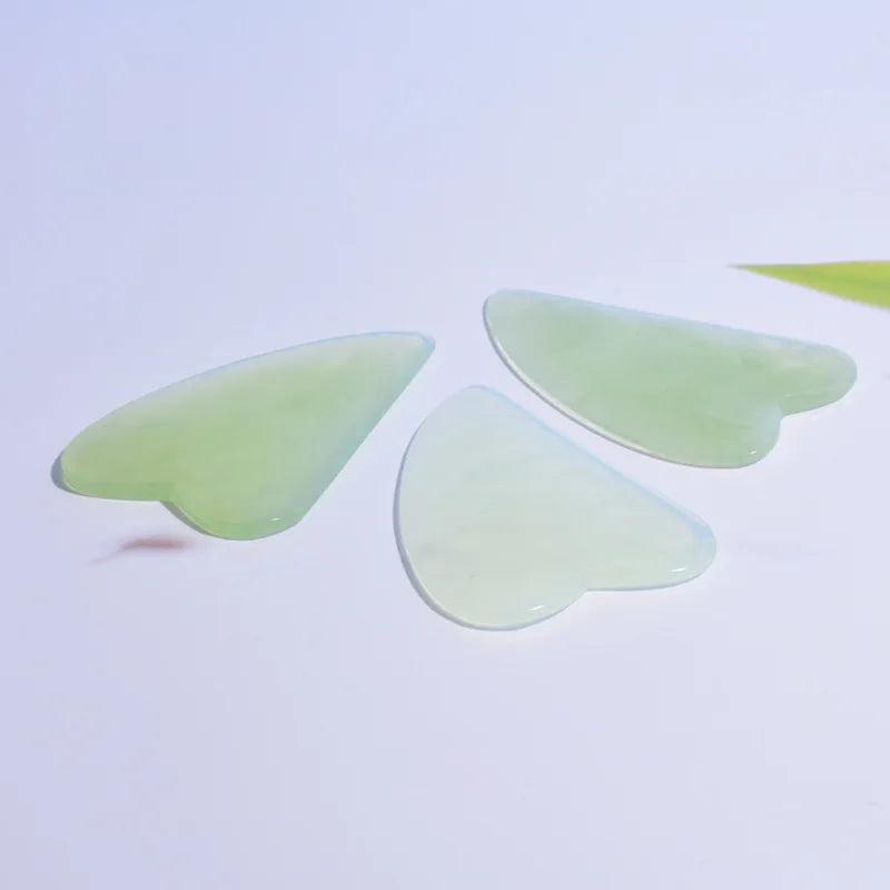 2026 Online shop gua sha Xiuyan Jade massage tool Unique shape guasha stone