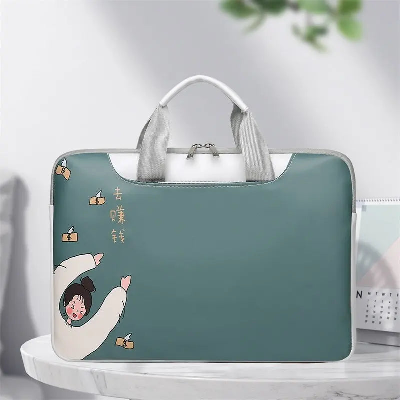 Modern Style for Laptop Working Bags Women's Blue Womens Laptop Women Bag With Free Shipping