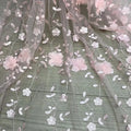 Fantastic Embroidery 3d Floral Tulle Lace Fabric for Ladies Dresses LT20997