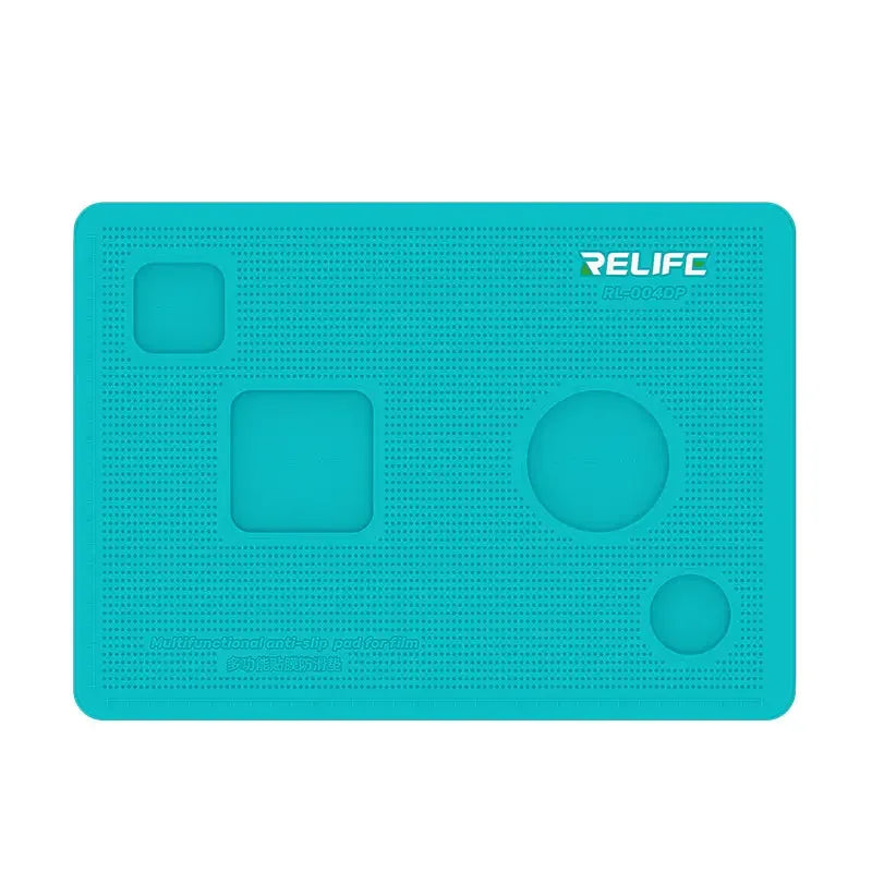 RELIFE RL-004DP Anti-Slip Silicone Screen Protector Card Slot Multifunctional Mobile Phone Camera Protection Film Mat DIY Grade