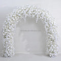 Wedding Decoration Flower Backdrop Artificial White Flower Arch Wedding Rose Flower Arch