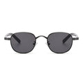 2026High Quality Retro Metal Durable Sunglasses Square Frame for Men and Women Round Tortoiseshell Sunglasses