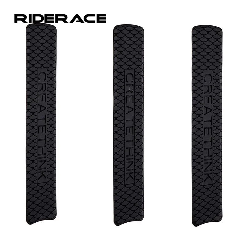 RIDERACE Bicycle Bike Scratch-Resistant Cover Chain Pad for Bike Chains  Protector Frame 3 M Removable Glue Anti-Skid Push Guard