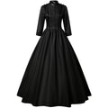 Medieval Retro Punk Gothic Court Princess Dress Royal Lady Ball Dress Elegant Vampire Devil Christmas Victorian Costume Vestidos