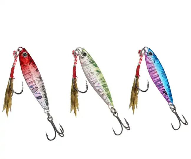 Falling Iron Plate Luya Bait Iron Plate Coated Lead Fish Spout Mouth Mandarin Fish Perch Freshwater Sea Fishing Luya Simulation