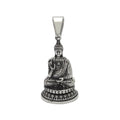 2022 Cuban Buddha Pendants Silver Plated Stainless Steel Buddha Bell Pendant for Men and Women