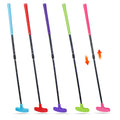 Custom Logo Golf Rubber Stick Adjustable Golf Putter Colors Available Golf Two Ways Mini Putter Left Right Putter for Kids
