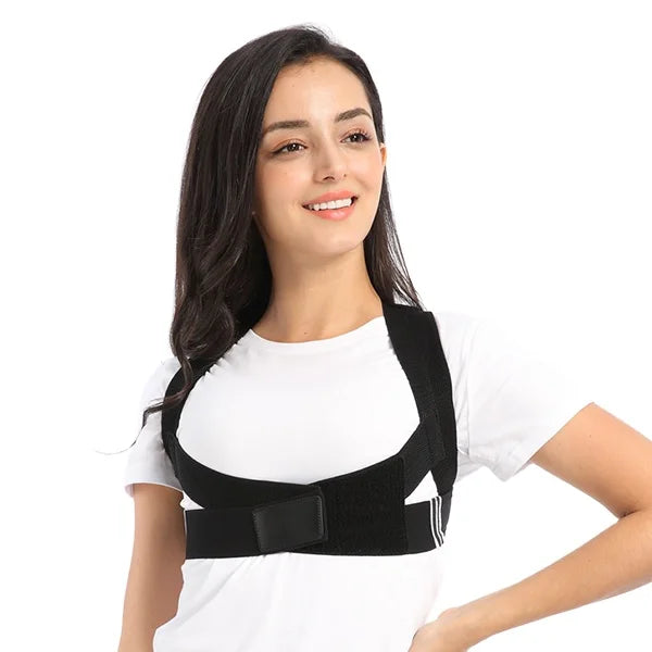 HKJD Adjustable Sitting Body Posture Corrector Shoulder Orthopedic  Back Posture Corrector Belt for Men and Women