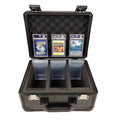 XL Sports / Trading Card Carrying Case with TSA Locks Storage Shows for BGS SGC HGA CSG and Top-loaders
