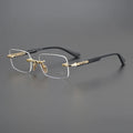 Shenzhen Factory Wholesale Optical Frameless Eyewear Frame Men Titanium Glasses Women Fashion Classic Custom logo