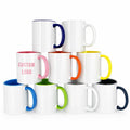 Personalized 11oz 15oz Large White Coffee Mug Sublimation Ceramic Mug 15oz Blank Custom Logo Printing Wholesale Promotional Gift