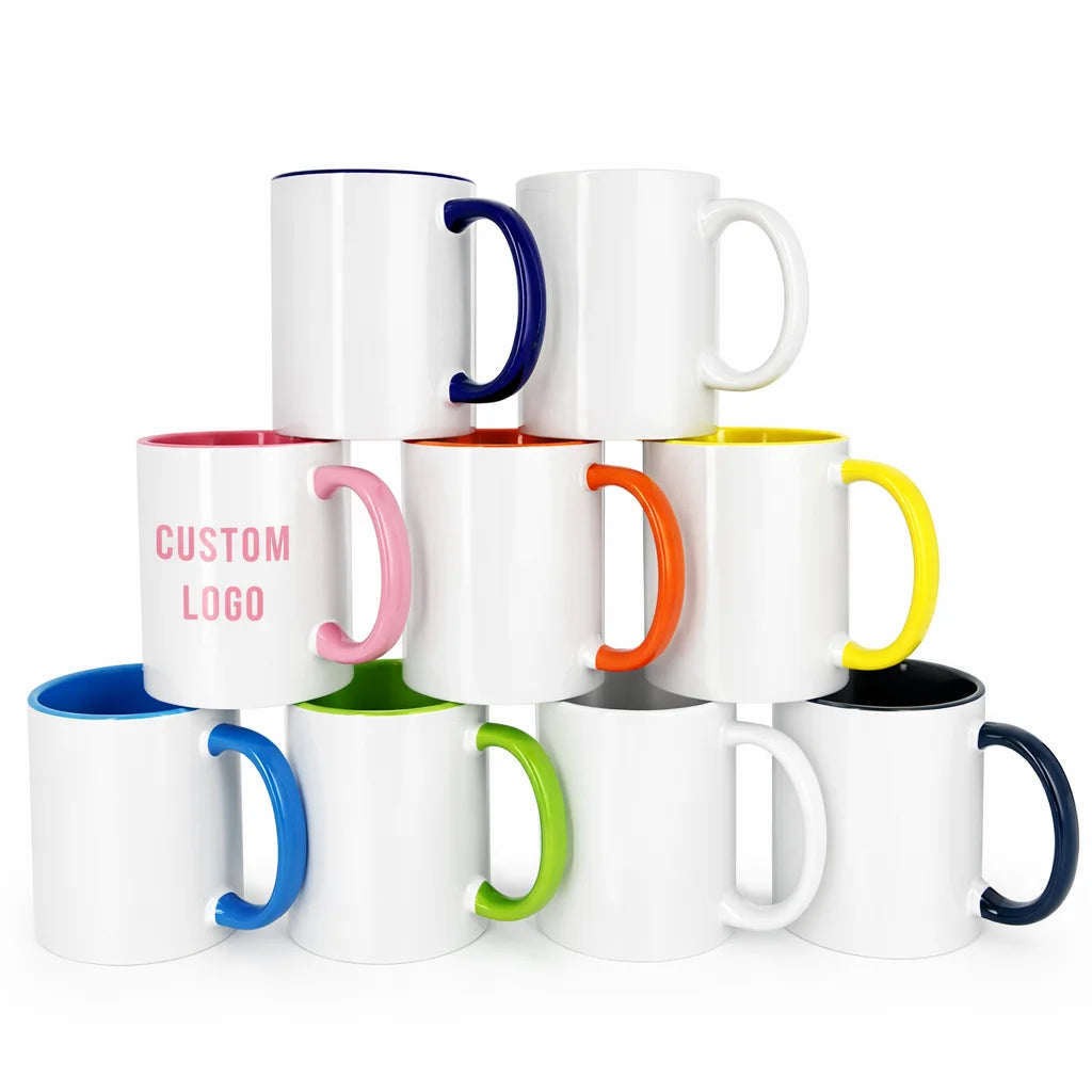 Personalized 11oz 15oz Large White Coffee Mug Sublimation Ceramic Mug 15oz Blank Custom Logo Printing Wholesale Promotional Gift
