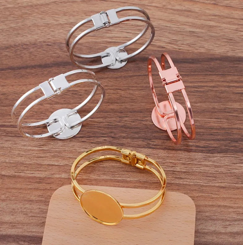 30mm Tray Open Cuff Bangle