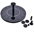 Mini Solar Powered Forged Hexagon Head Code Water Fountain Pool Pond Waterfall Garden Outdoor Bird Bath