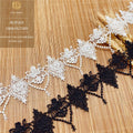 Hot Selling 100% Polyester Water-Soluble Beaded Embroidered Ribbon for Garment Accessories Shoes & Bags-Spot Wholesale MegaBDM