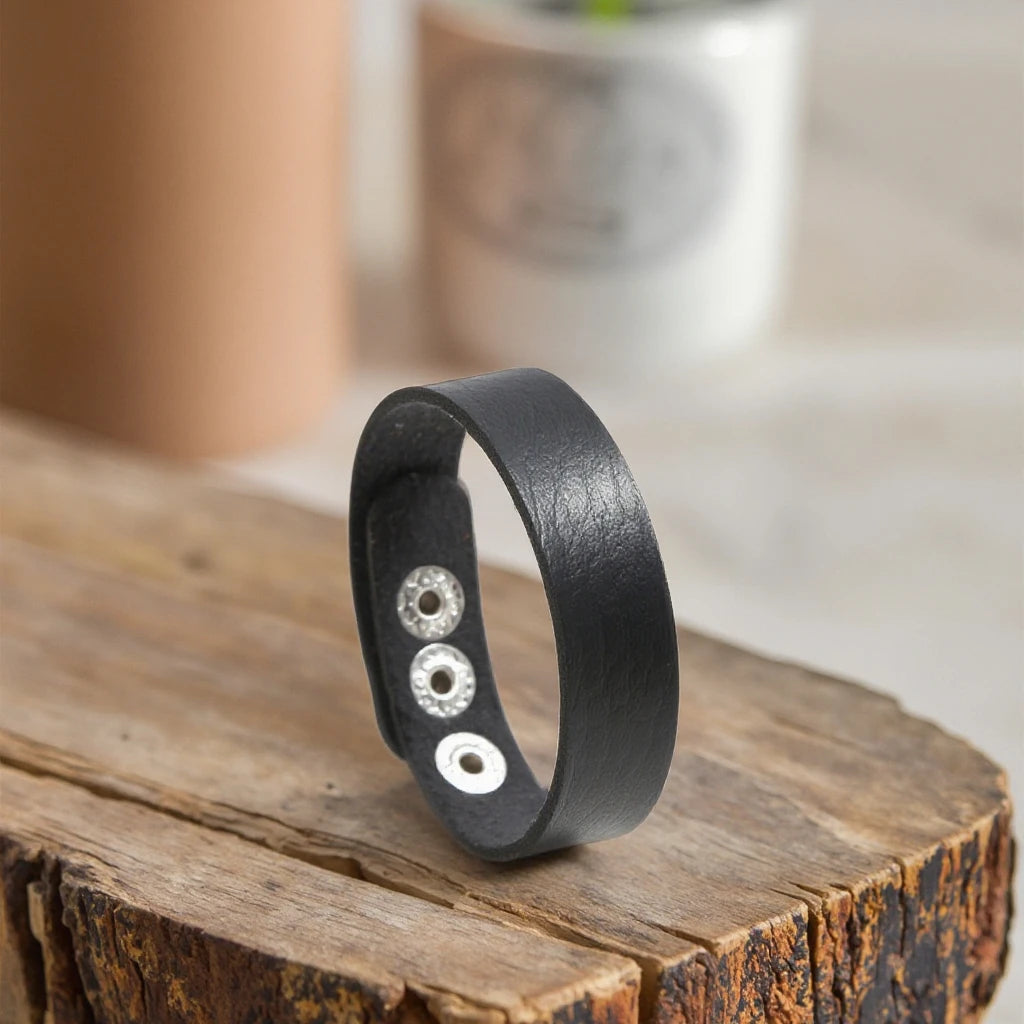 Hot Selling Men's Fashion Cuff Bracelet Colorful Leather Wristband at Cheap Wholesale Price Sample Jewelry