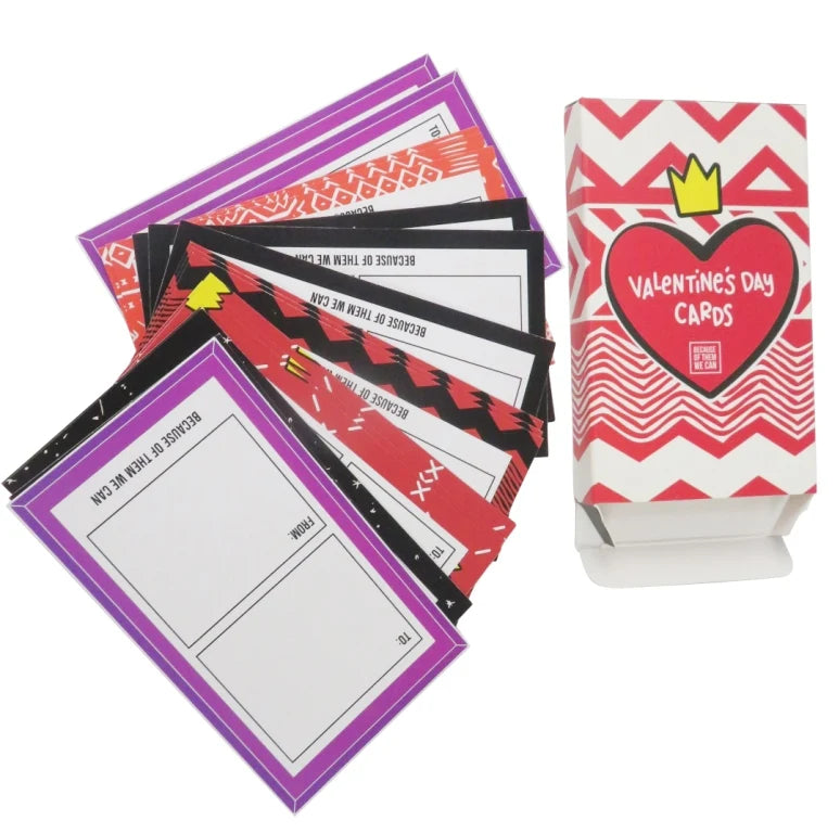 Custom Design Children Learning Holiday Valentine's Day Christmas Greeting Cards Combo Set Offset Printed Varnished Cardboard