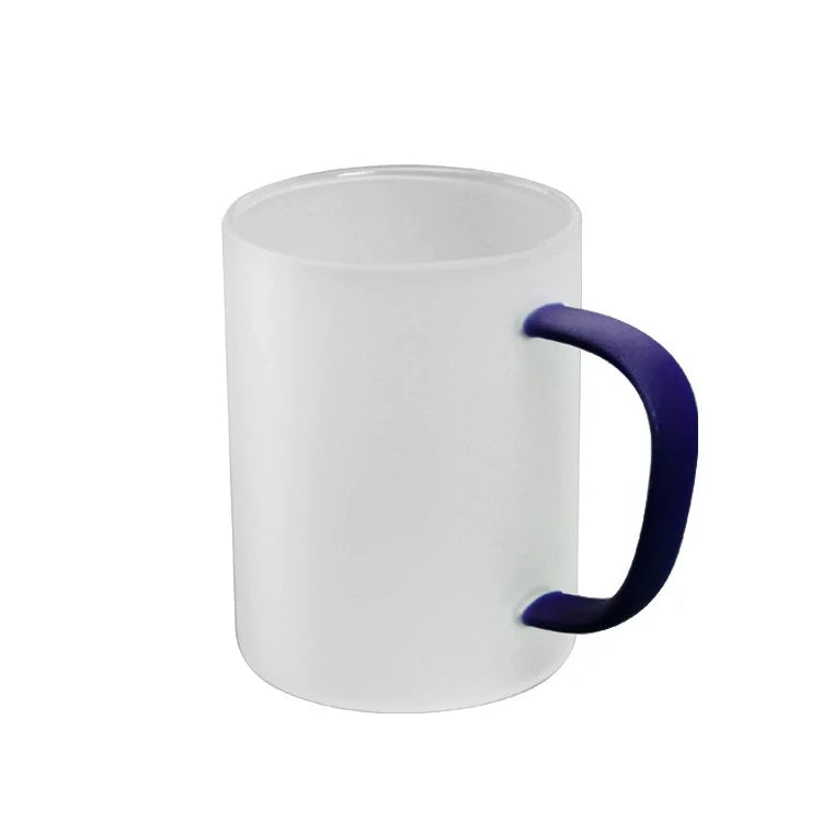Sublimation Frosted Glass Bottle Coffee/Tea Mug Hot Selling Transparent Drinking Beer Glass Cup Eco Beer Mugs