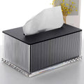 New Arrival Multifunctional Heart-Shaped Acrylic Tissue Box Cover with Clear Napkin Dispenser Custom Logo Modern Luxury Design
