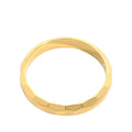 OEM 3.5 mm Wedding Band 18K Plating Brass Fashion Jewelry for Men and Women Engagement Lover's Ring Party Anelli Ringen
