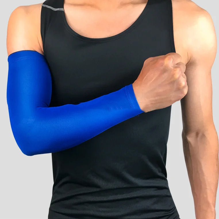 High Elastic Football Basketball Arm Sleeves Youth Adult Sports Compression Cooling Arm Sleeve
