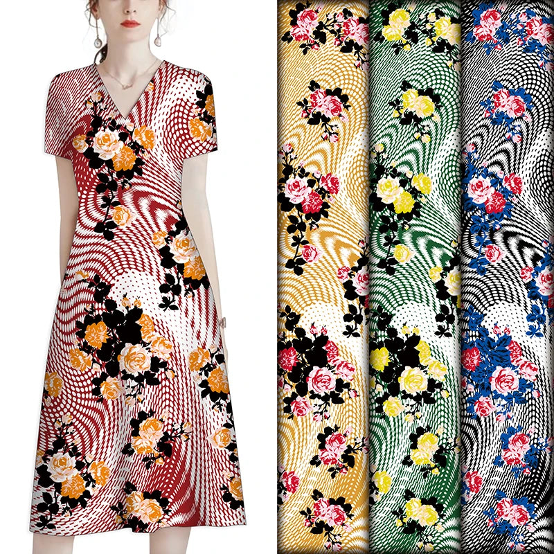 Factory Home Textile Clothing Outdoor Heat Transfer Printing Rayon Cotton Cloth Heat Sublimation Digital Printing