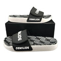 Wholesale Custom Blank Winter Cushioning Men's Babuchas Slippers Rubber+PVC Material