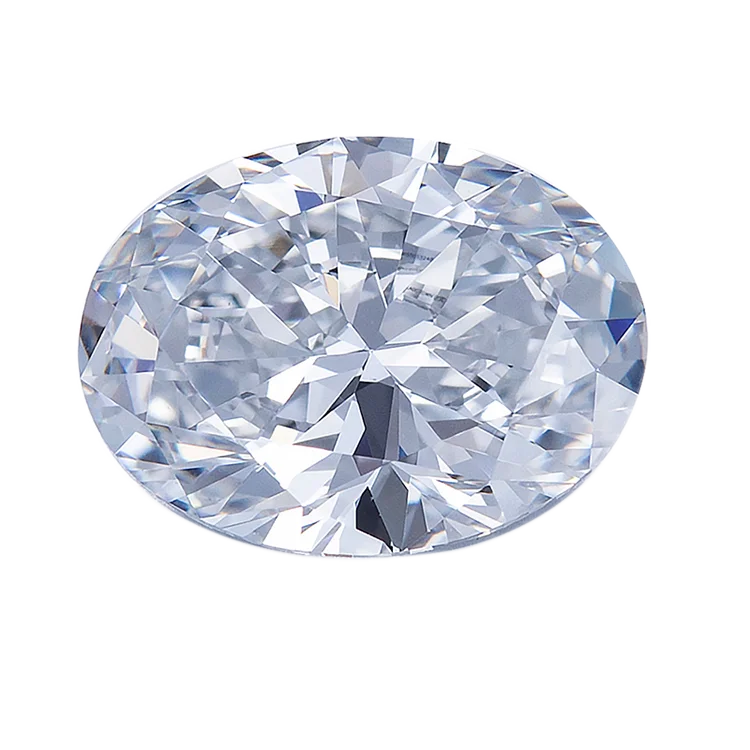HPHT CVD Lab Grown Diamond 0.5ct 1ct 1.5ct 2ct 3ct Oval Shape Lab Created Diamond IGI Certificate