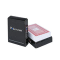 Plastic PVC Poker Card Custom Logo High Quality Professional Playing Cards Red/Blue JIAYI Wholesale 140g MOQ 100 88x63mm Model