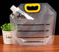 PE Disposable Nozzle Bag Food Packaging Stand up Pouch with Spout Top for Liquid Milk Drinks Milk Tea Jelly Pet Food