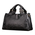 Fashionable Office Women's Business Handbag Shoulder Bag Large Capacity Women's Leather Handbag