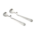 Durable Mini Stainless Steel Eco-friendly Travel Dessert Spoon for Honey Coffee Tea Milk Stirring Practical Tableware