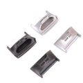 For Fitbit Stainless Steel Watch Band Strap Connector Adapter 18mm Charge 3/4 Watch Buckle for Smart Watch Parts Accessories